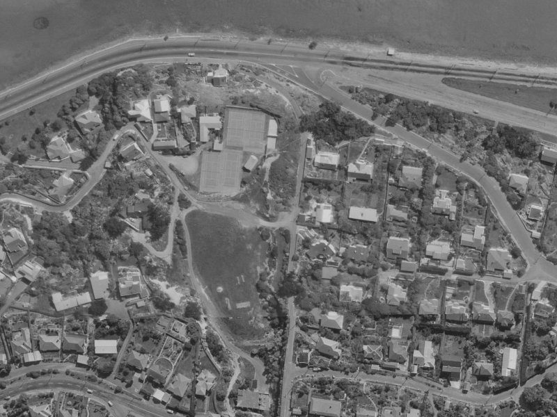 7 Rangatira Terrace from the air, 1970-1974