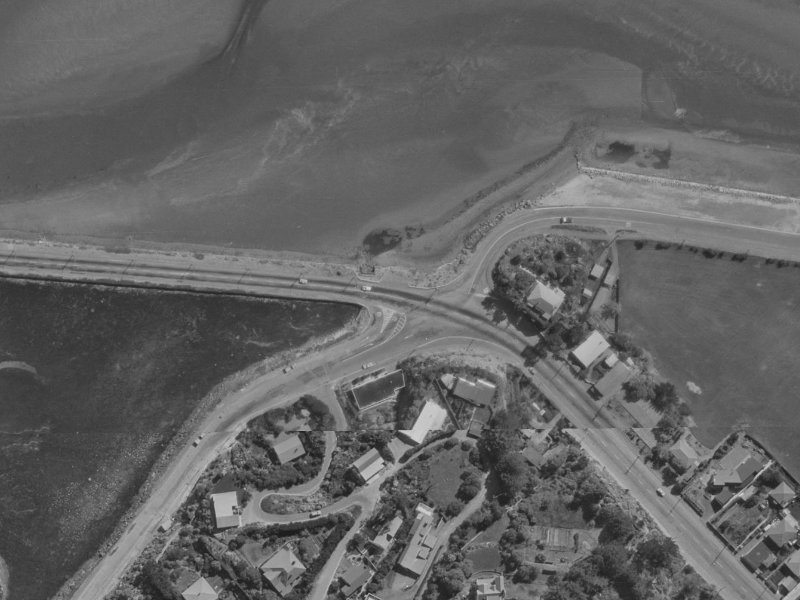 157 McCormacks Bay Road from the air, 1970-1974
