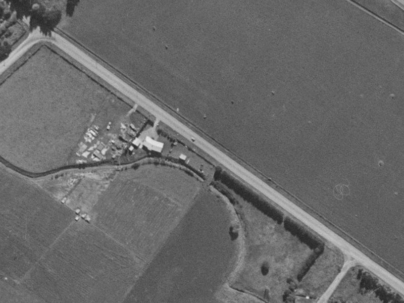 90A Awatea Road from the air, 1970-1974