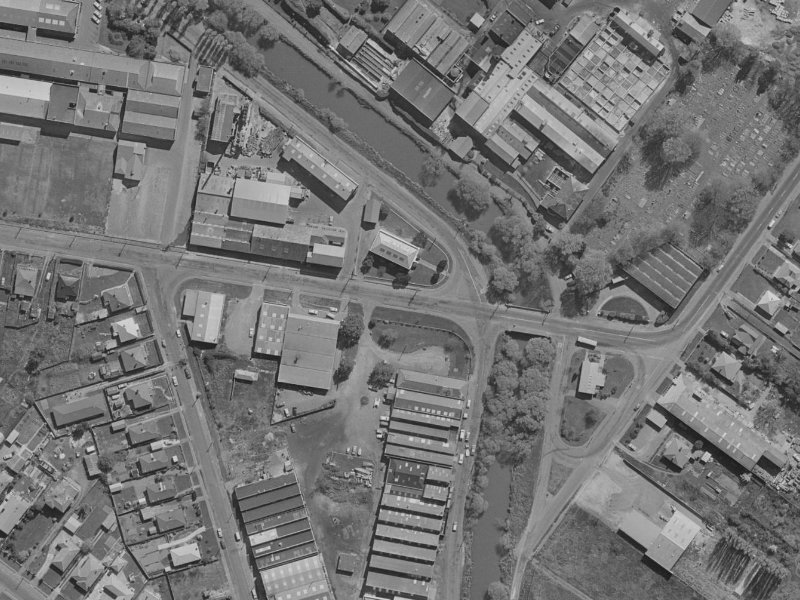 3-15 Garlands Road from the air, 1970-1974