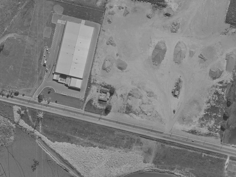 1005B Ferry Road from the air, 1970-1974
