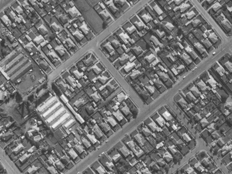 9 Forsyth Street from the air, 1970-1974