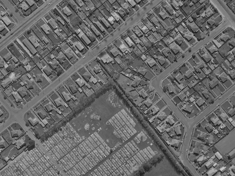 11A McCombs Street from the air, 1970-1974