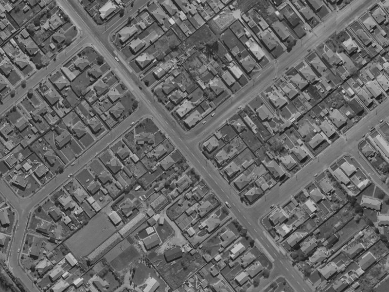 2 Leitch Street from the air, 1970-1974