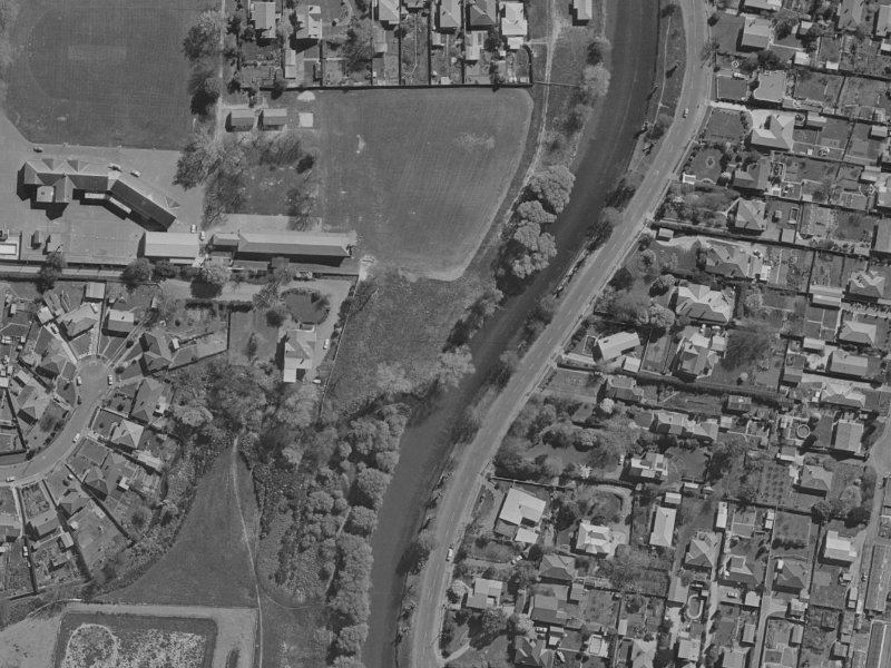 4 Louisson Place from the air, 1970-1974