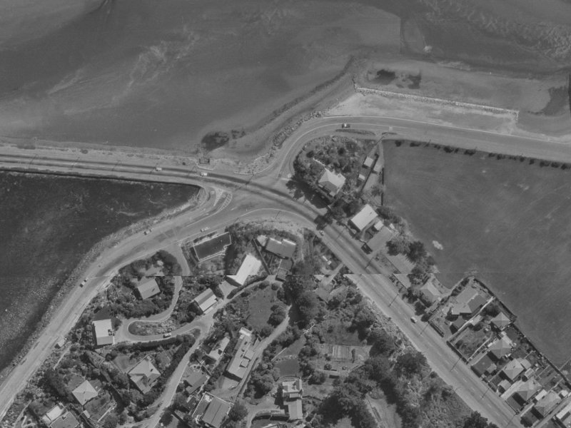 8 Balmoral Lane from the air, 1970-1974