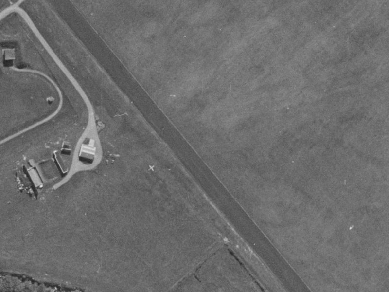 33 Winfield Drive from the air, 1970-1974