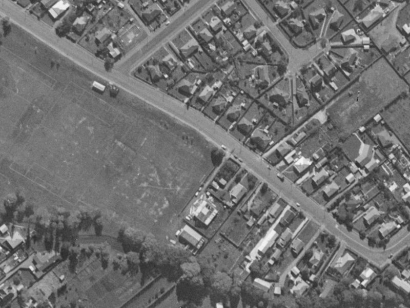 29 Domain Terrace from the air, 1970-1974