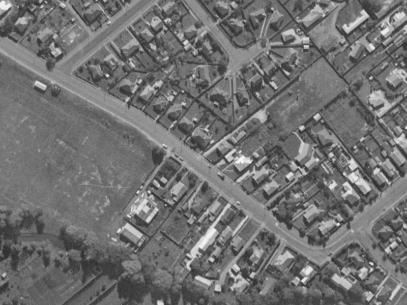 26 Domain Terrace from the air, 1970-1974