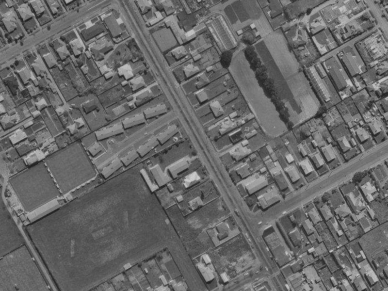 125 Wilsons Road from the air, 1970-1974