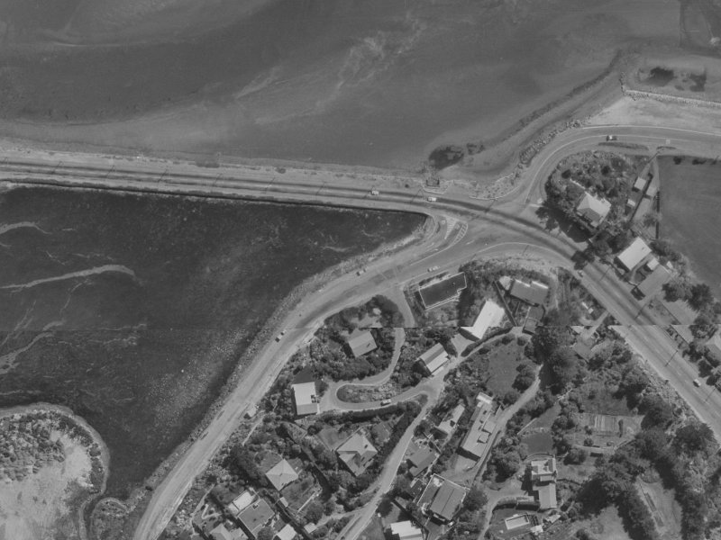 154 McCormacks Bay Road from the air, 1970-1974