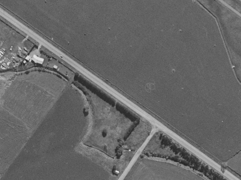 112 Awatea Road from the air, 1970-1974