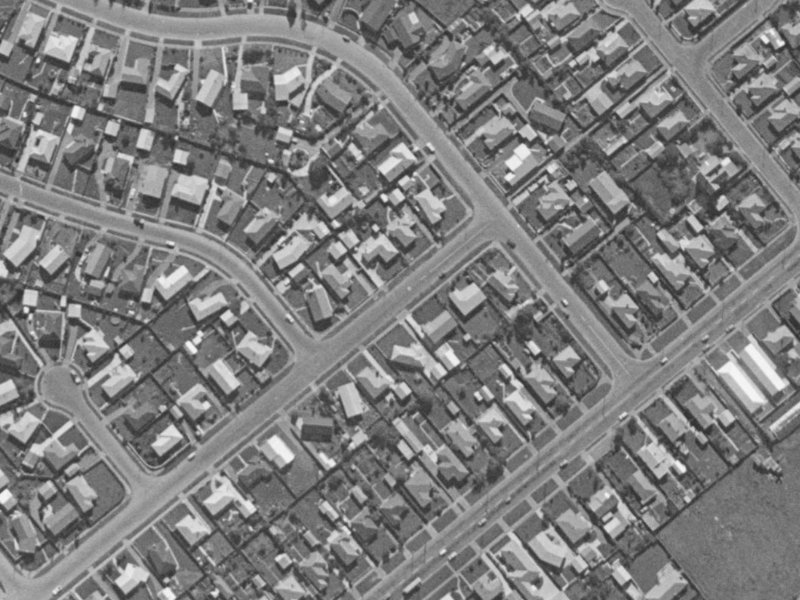 53 West-Watson Avenue from the air, 1970-1974