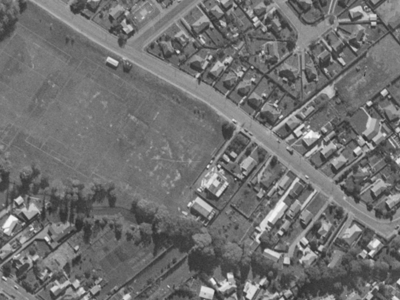 27B Domain Terrace from the air, 1970-1974