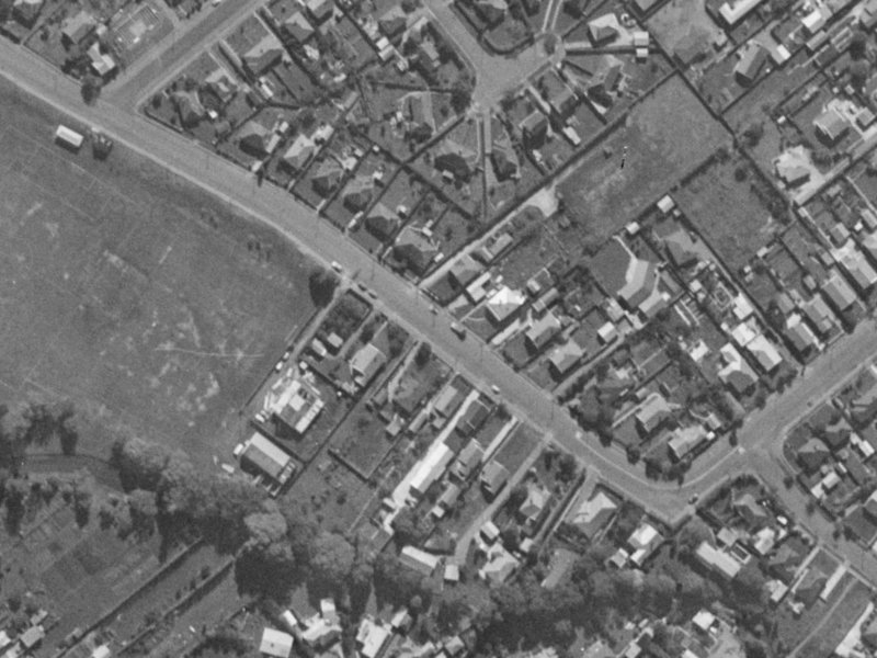 18 Domain Terrace from the air, 1970-1974