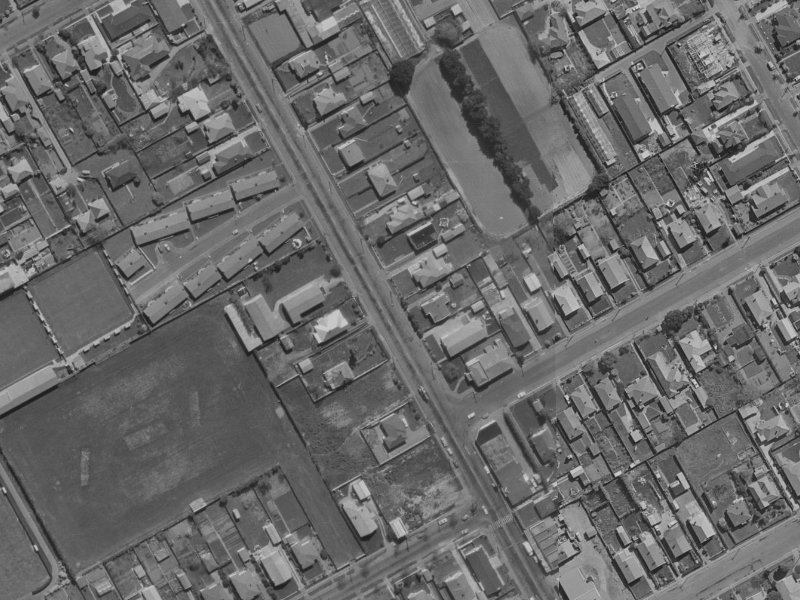 128 Wilsons Rd South from the air, 1970-1974