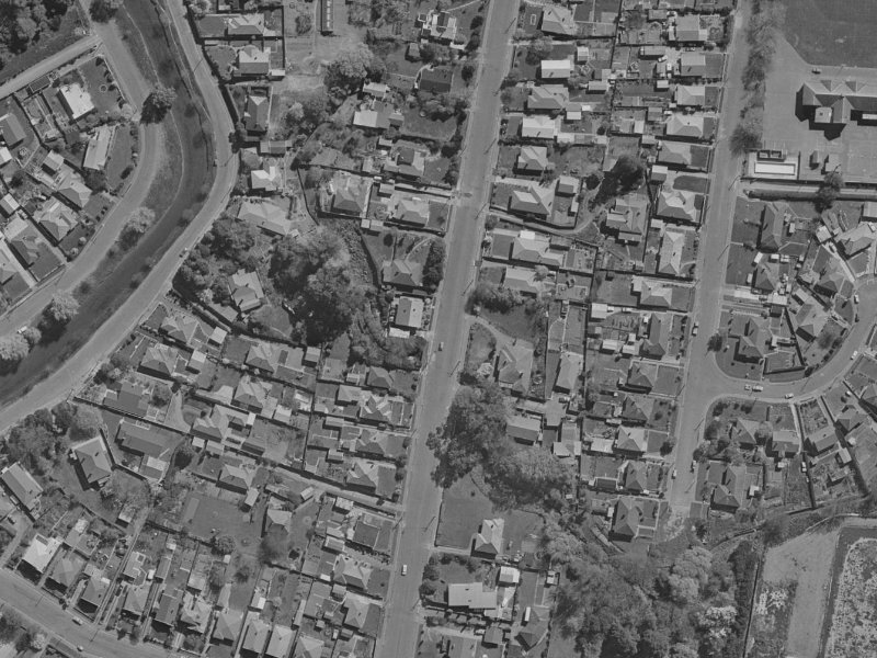 49 Hawford Road from the air, 1970-1974