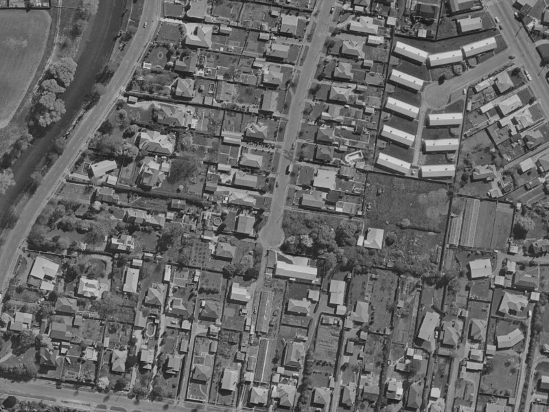 18 Earl Street from the air, 1970-1974