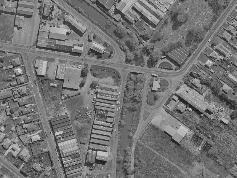 152 Cumnor Terrace from the air, 1970-1974