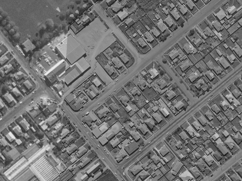 14/18 Athelstan Street from the air, 1970-1974
