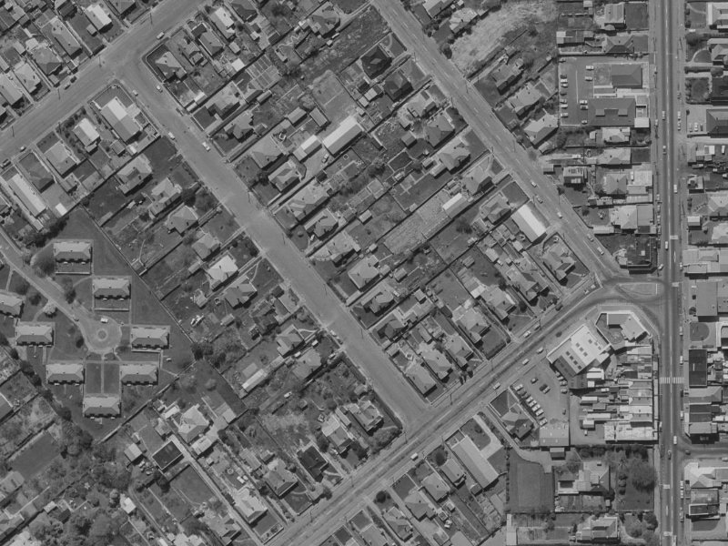19 Baretta Street from the air, 1970-1974