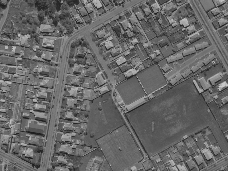 15 Clouston Street from the air, 1970-1974