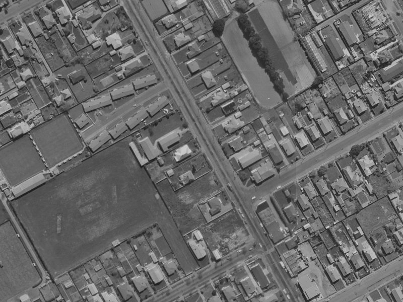 123A Wilsons Road South from the air, 1970-1974