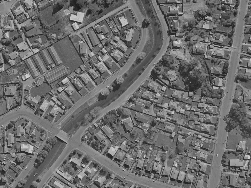 237 Fifield Terrace from the air, 1970-1974
