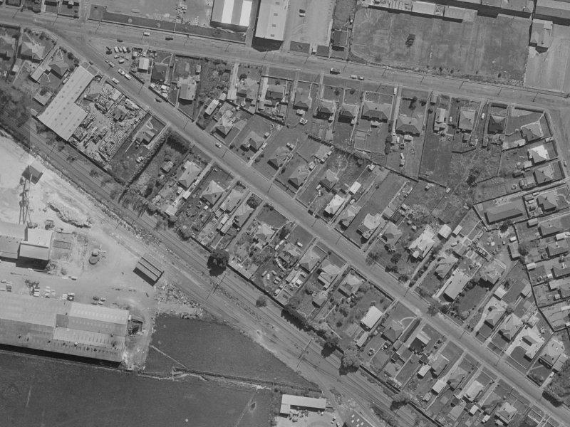 30 Maunsell Street from the air, 1970-1974