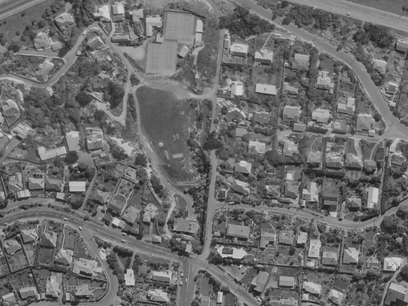 15 Rangatira Terrace from the air, 1970-1974
