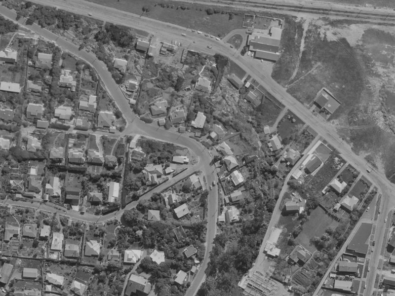28 Mount Pleasant Road from the air, 1970-1974