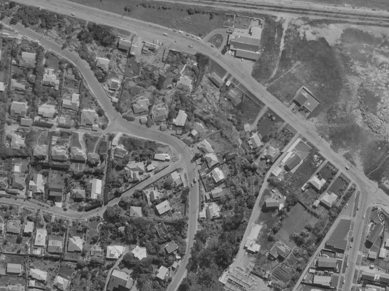 29 Mount Pleasant Road from the air, 1970-1974