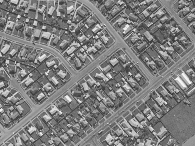 52 West-Watson Avenue from the air, 1970-1974