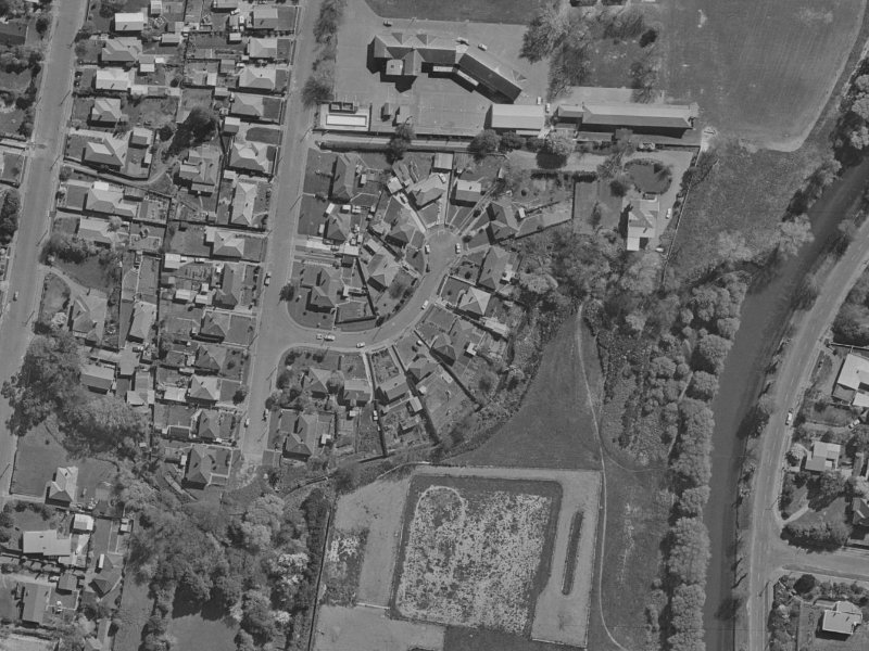 10 Kitchener Place from the air, 1970-1974