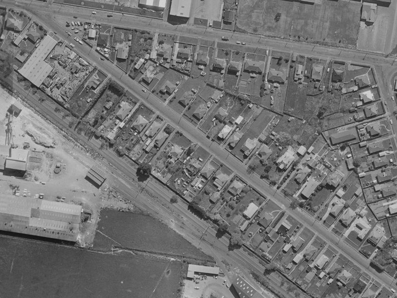 36 Maunsell Street from the air, 1970-1974