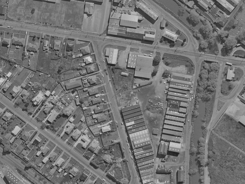 3/5 Tanner Street from the air, 1970-1974
