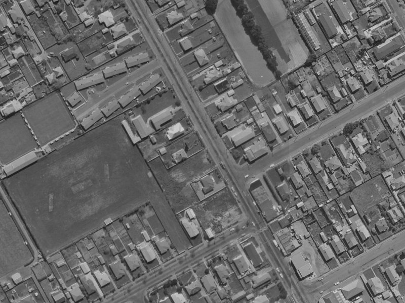 119 Wilsons Road South from the air, 1970-1974