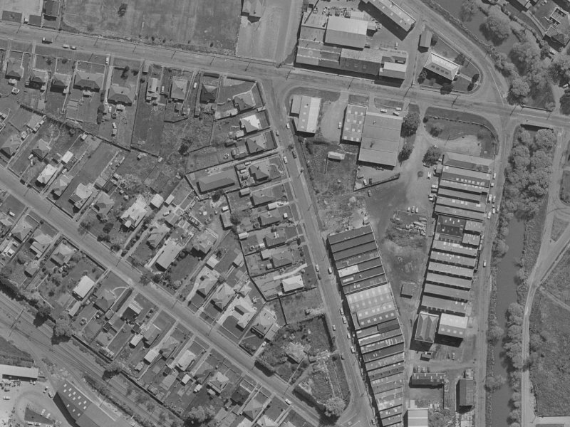 12 Tanner Street from the air, 1970-1974