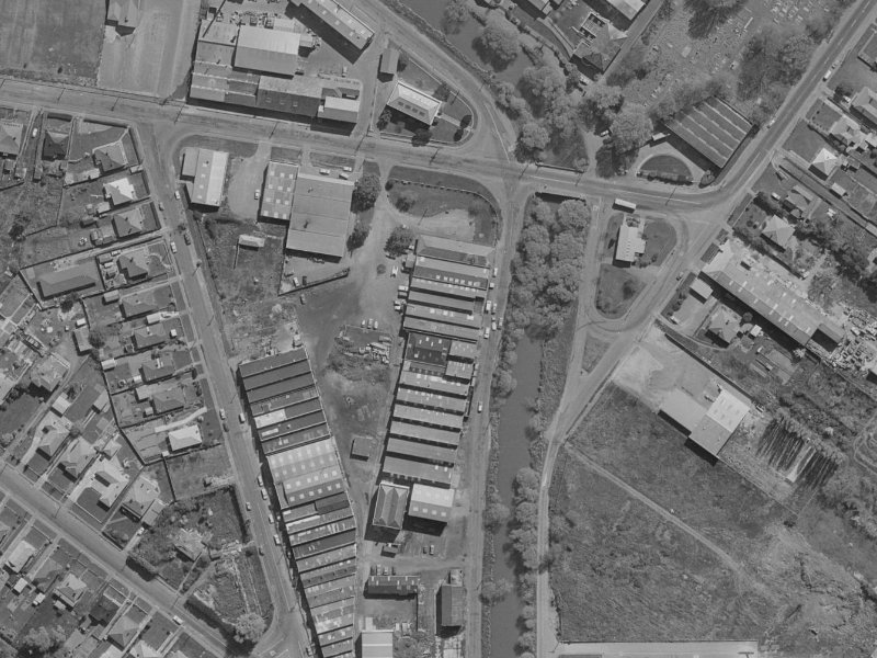 160 Cumnor Terrace from the air, 1970-1974