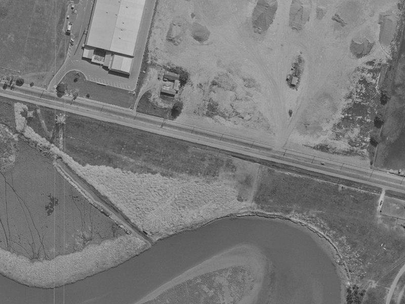 996 Ferry Road from the air, 1970-1974