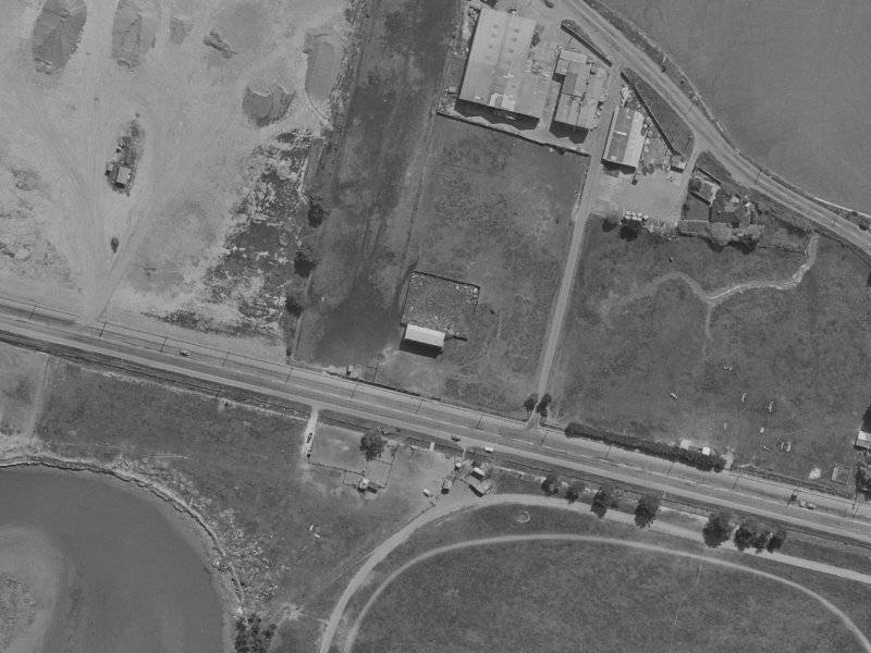 1025 Ferry Road from the air, 1970-1974