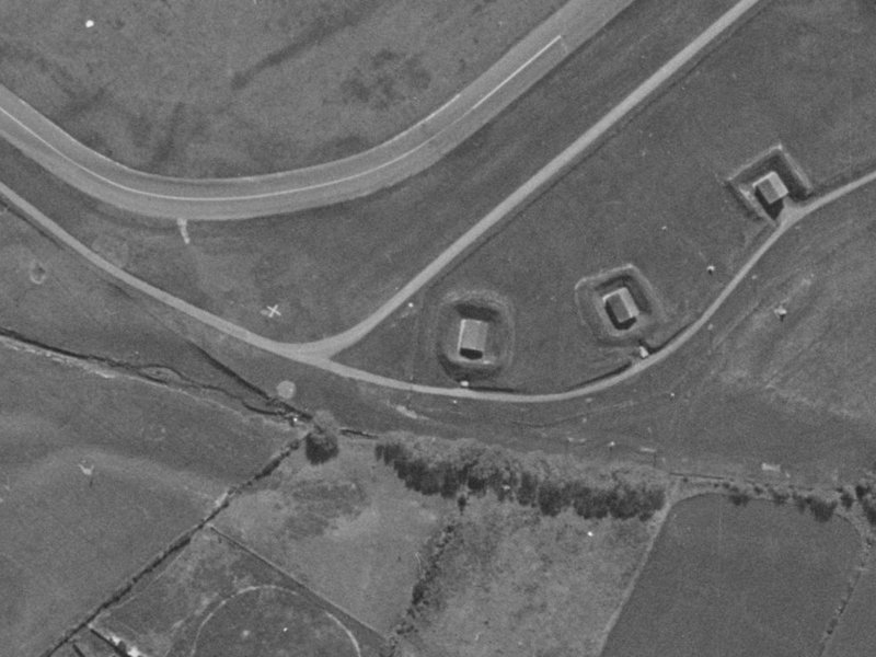 46 Rich Terrace from the air, 1970-1974