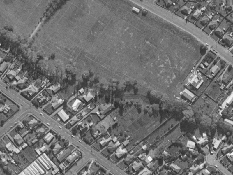 77B Hoon Hay Road from the air, 1970-1974