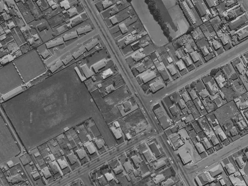 119 Wilsons Rd S from the air, 1970-1974