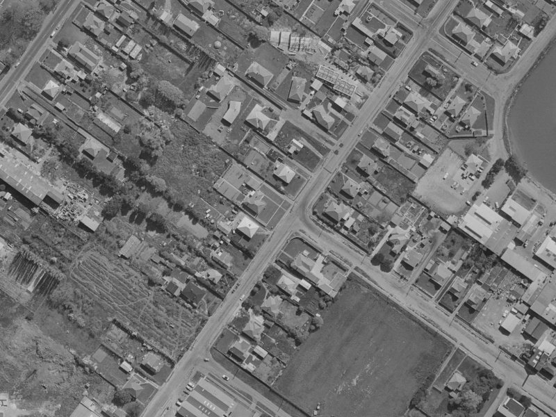 92 Bamford Street from the air, 1970-1974