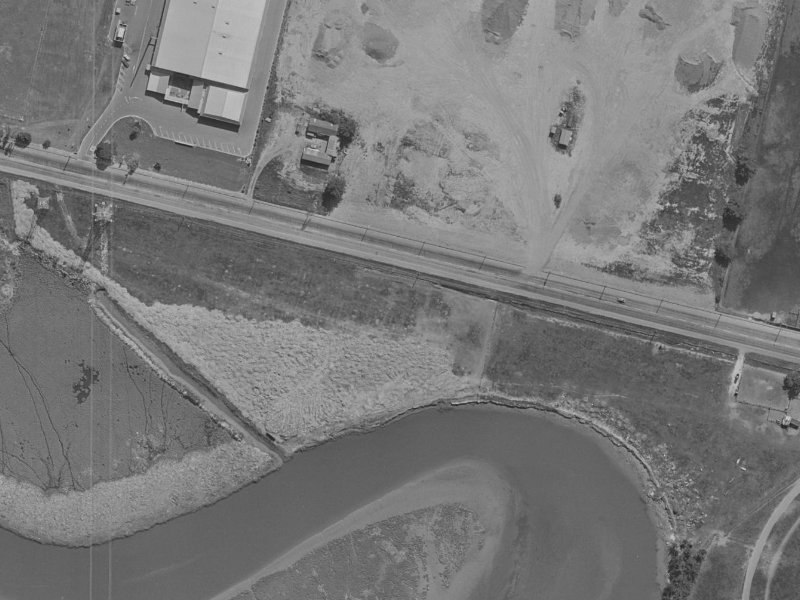 1004a Ferry Road from the air, 1970-1974