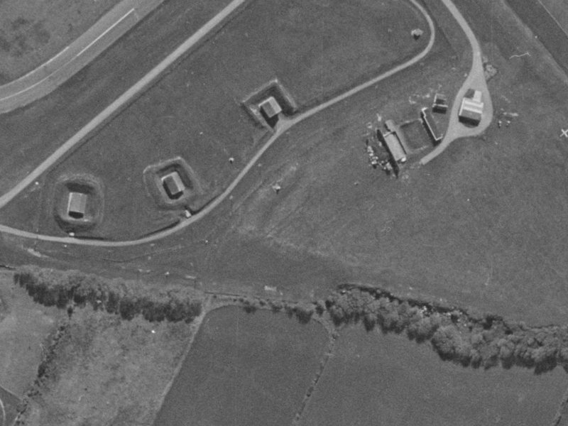 36 Rich Terrace from the air, 1970-1974
