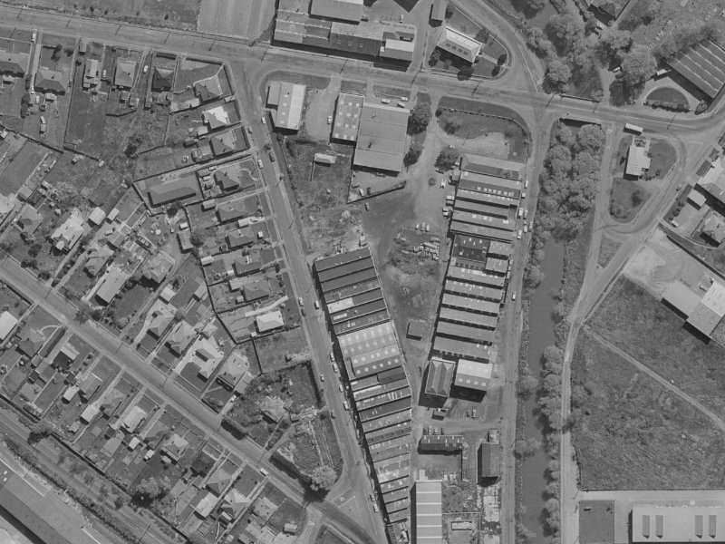 13 Tanner Street from the air, 1970-1974