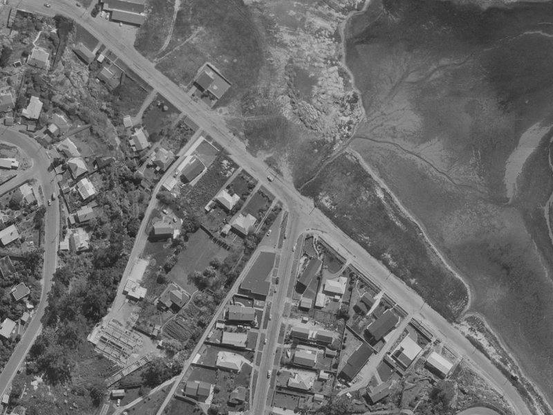 38 McCormacks Bay Road from the air, 1970-1974