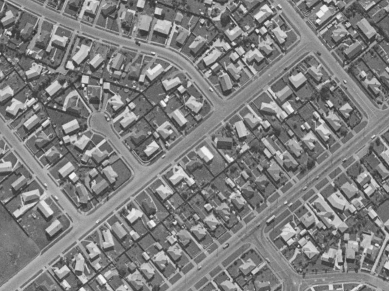 44 West-Watson Avenue from the air, 1970-1974